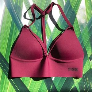 VS PINK bralette seamless wireless push up padded